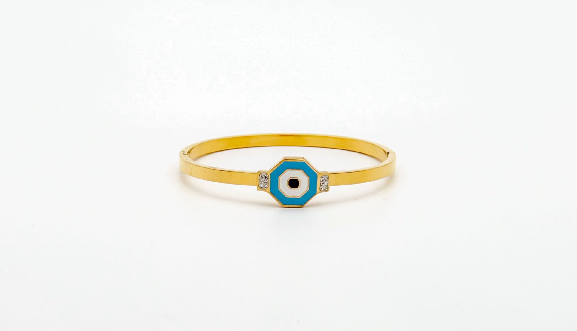 14K Gold Plated Blu Guard Kelepçe