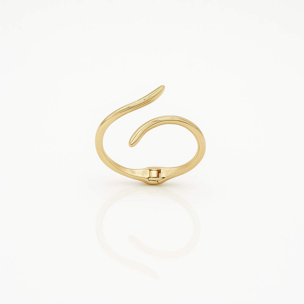 14K Gold Plated Athena Kelepçe