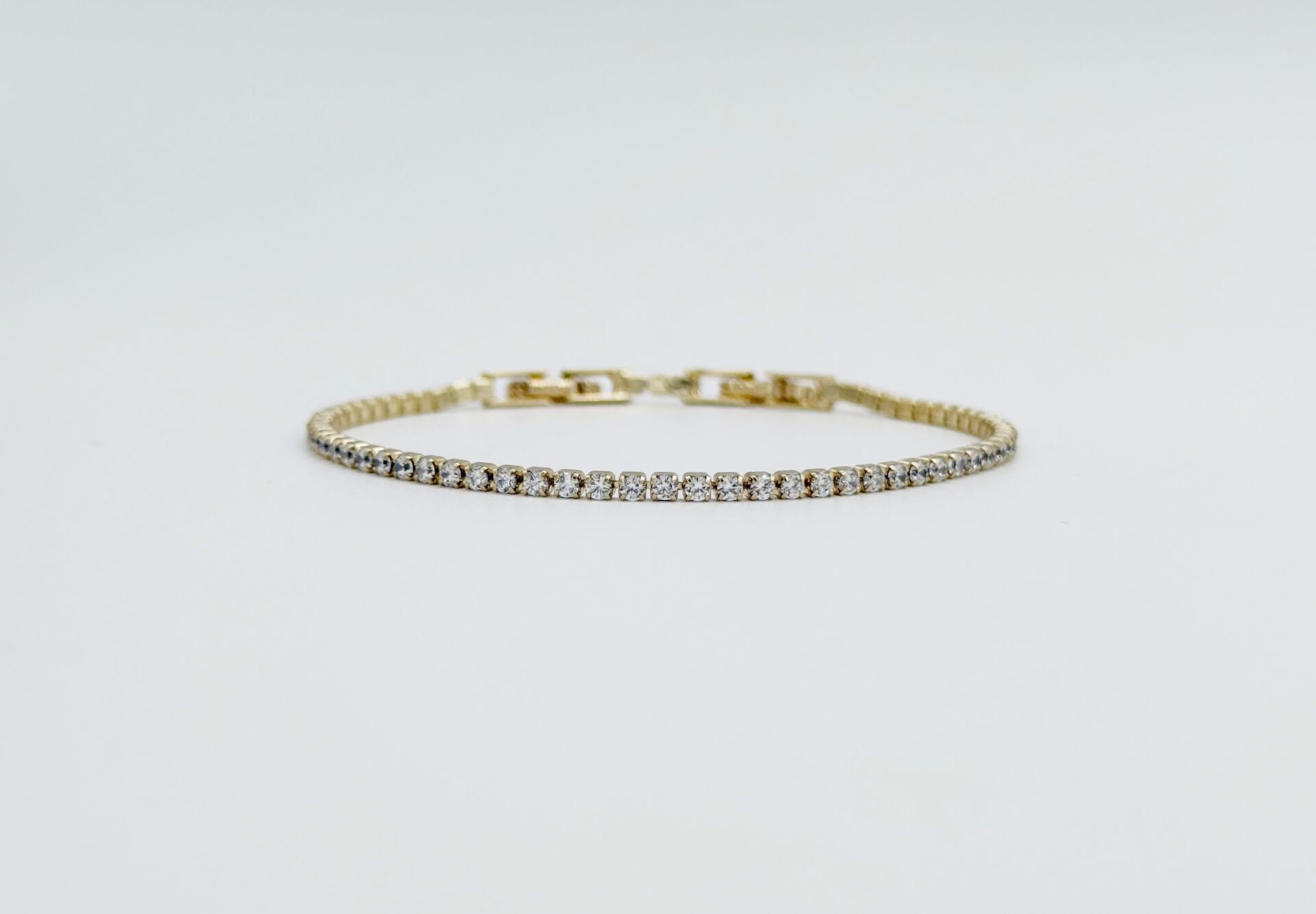 14K Gold Plated Mini Su Yolu Bileklik