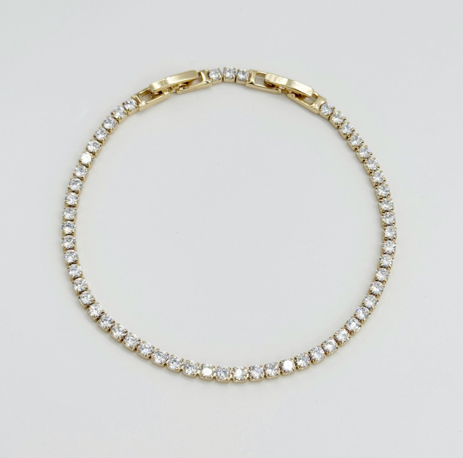 14K Gold Plated Su Yolu Bileklik