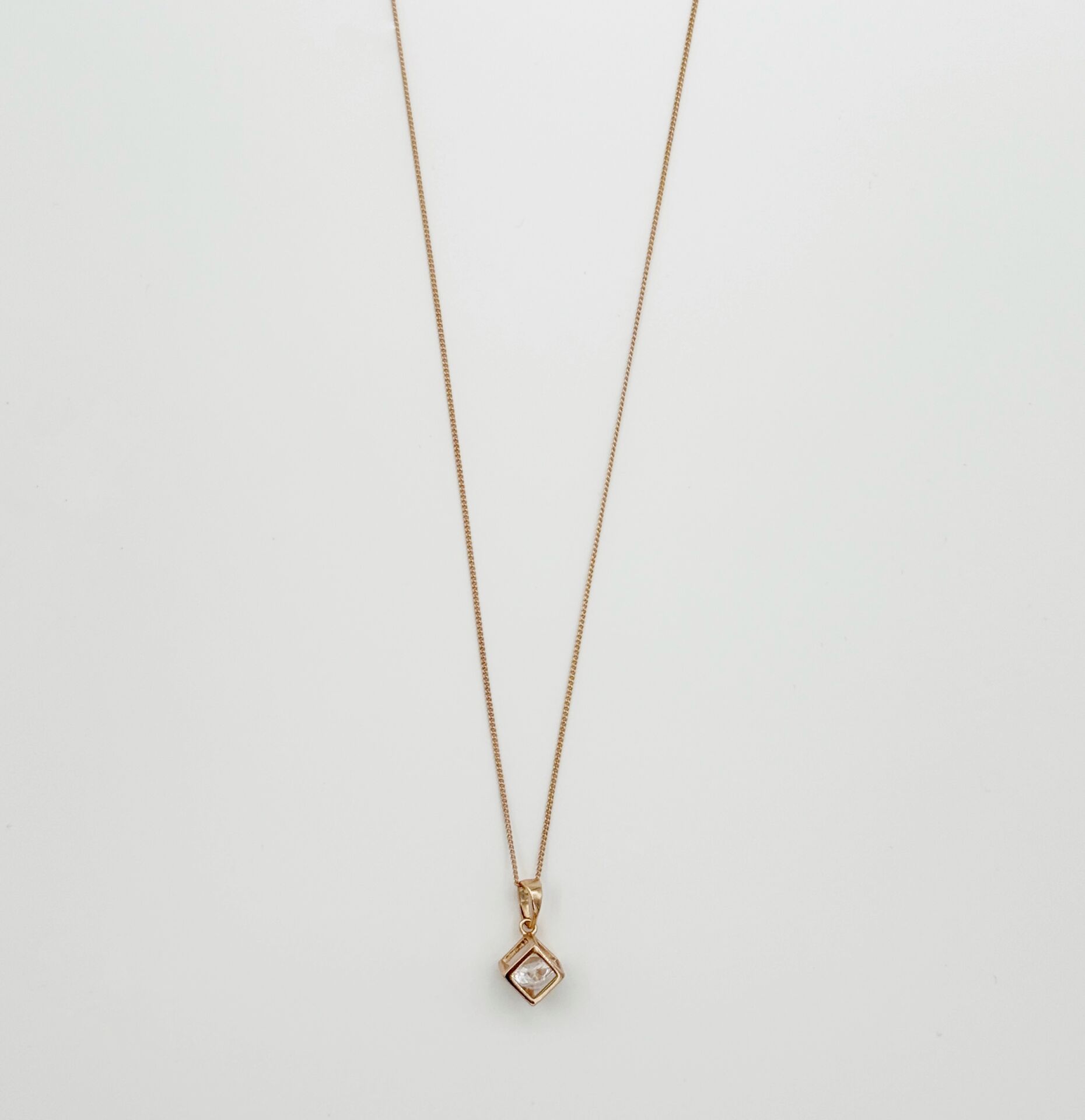 18K Rose Gold Plated Magic Sphere Kolye