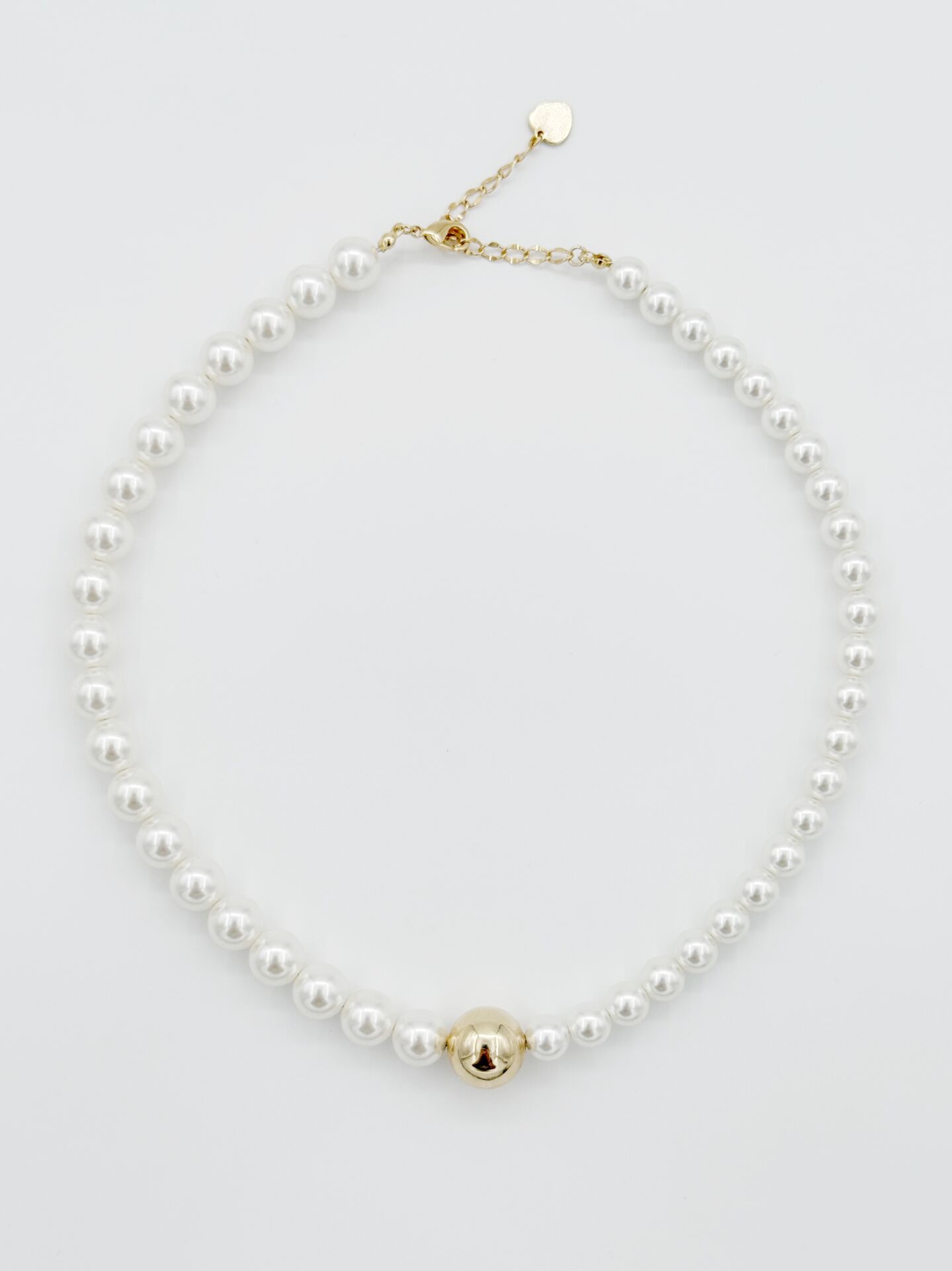 18K Rose Gold Plated Rosaly Pearl Kolye