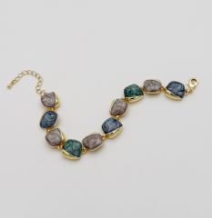 14K Gold Plated Chelsea Bileklik