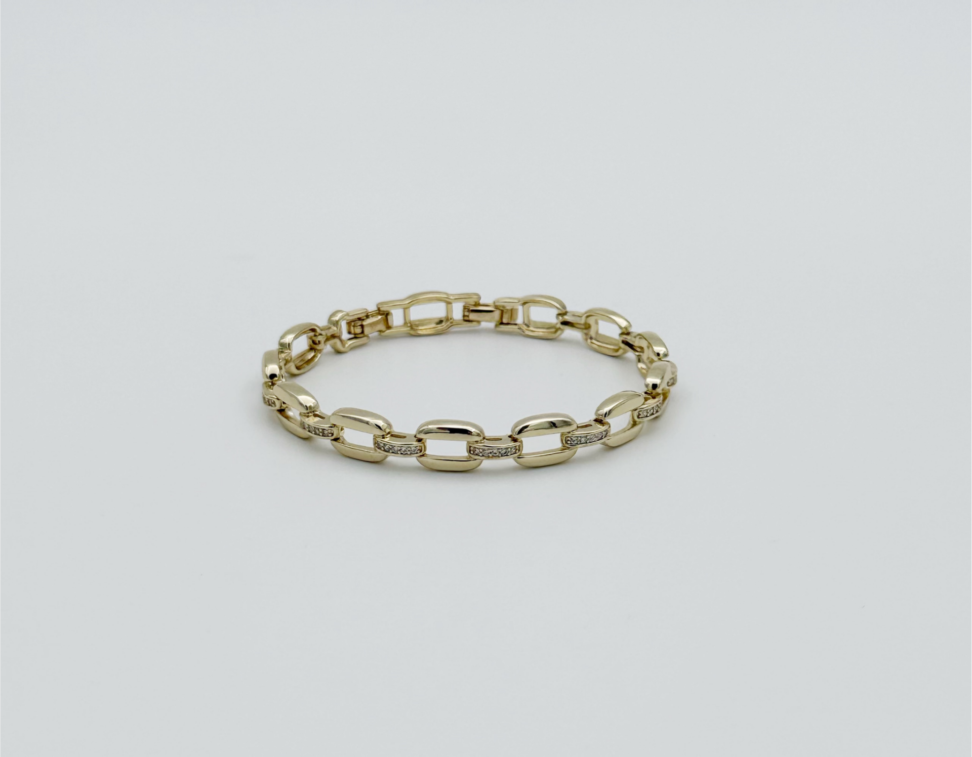 14K Gold Plated Leonis Bileklik