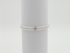 14K Gold Plated Pearl Elegance Bileklik