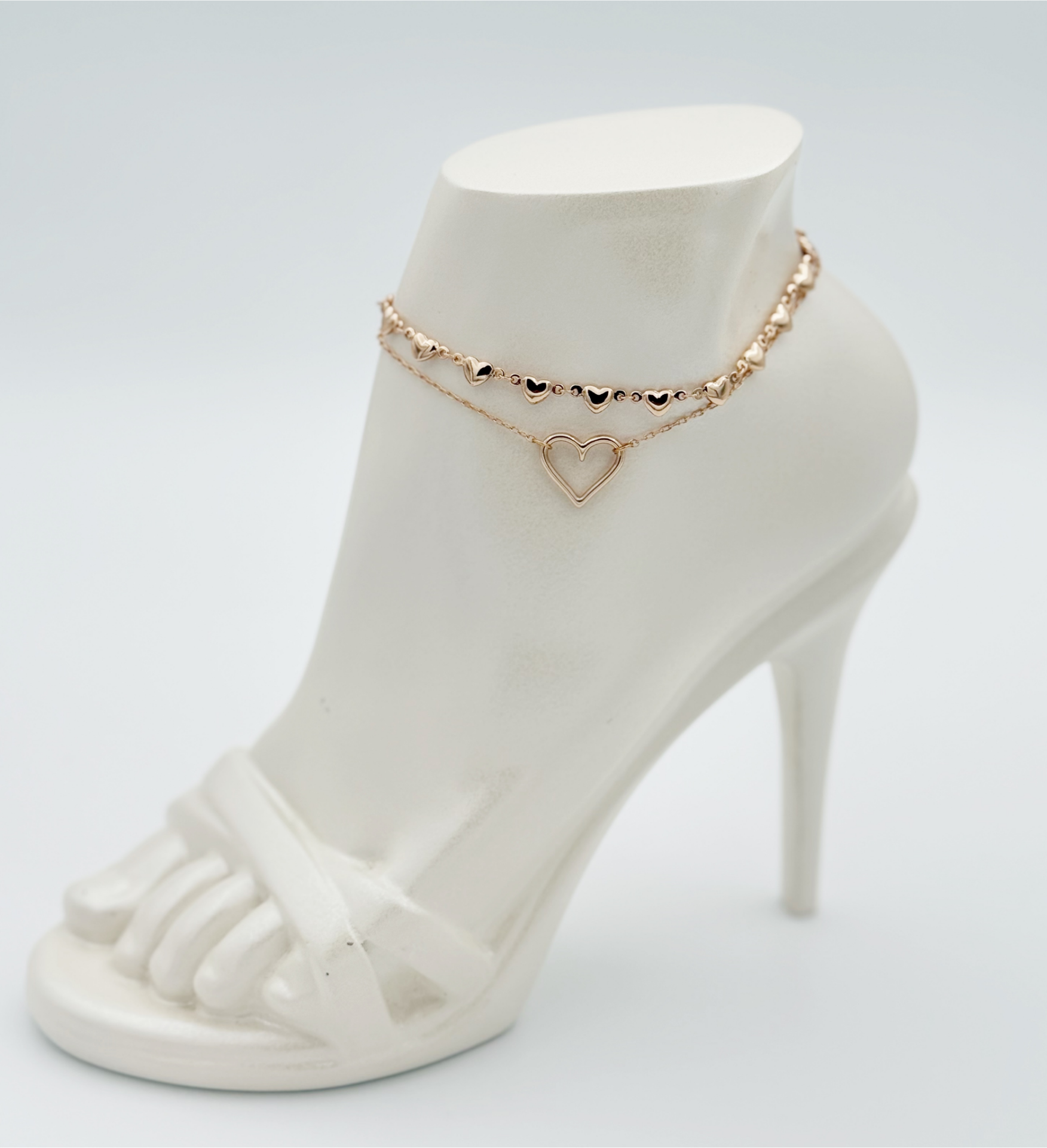 18K Rose Gold Plated Valentina Halhal