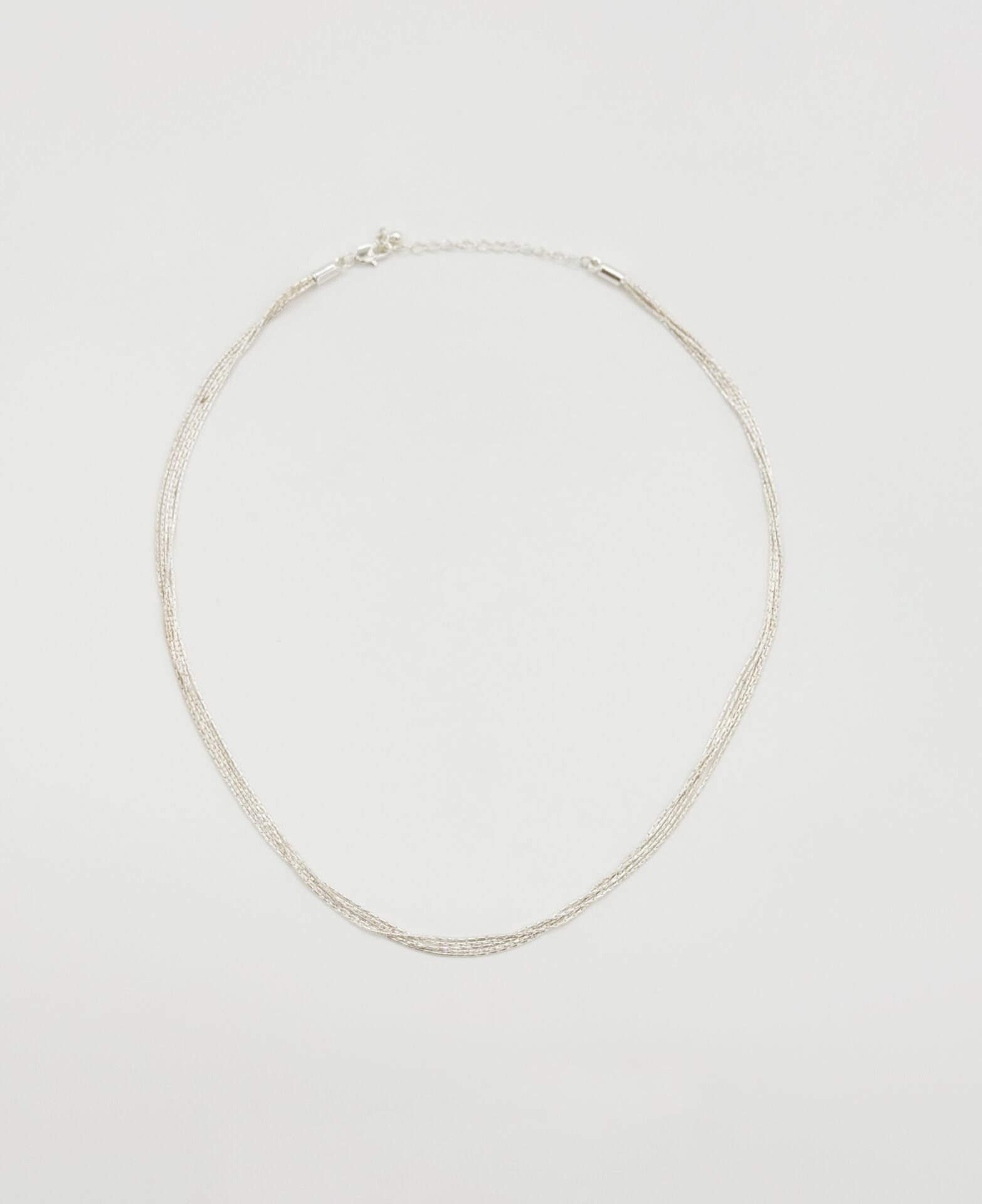 White Gold Plated Lucenza Kolye