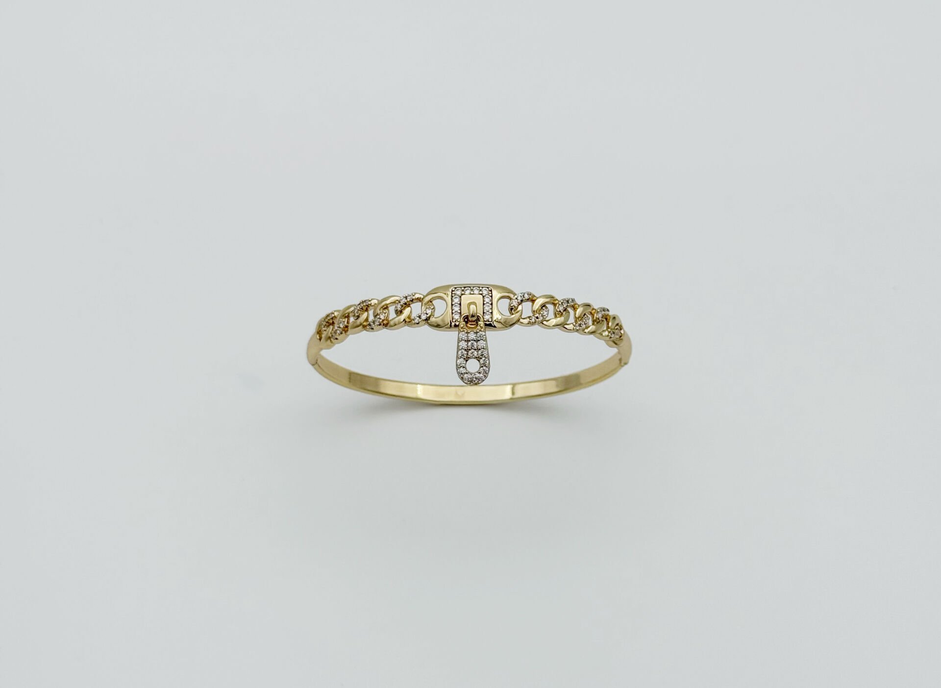 14K Gold Plated Slide Shine Kelepçe