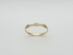 14K Gold Plated Chain Beam Kelepçe