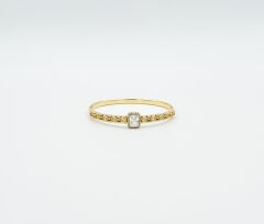 14K Gold Plated Boss Baguette Kelepçe