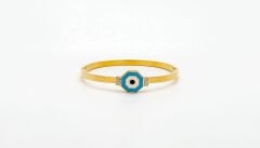 14K Gold Plated Blu Guard Kelepçe