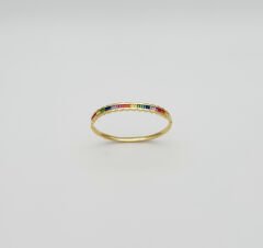 14K Gold Plated Lumiere Kelepçe