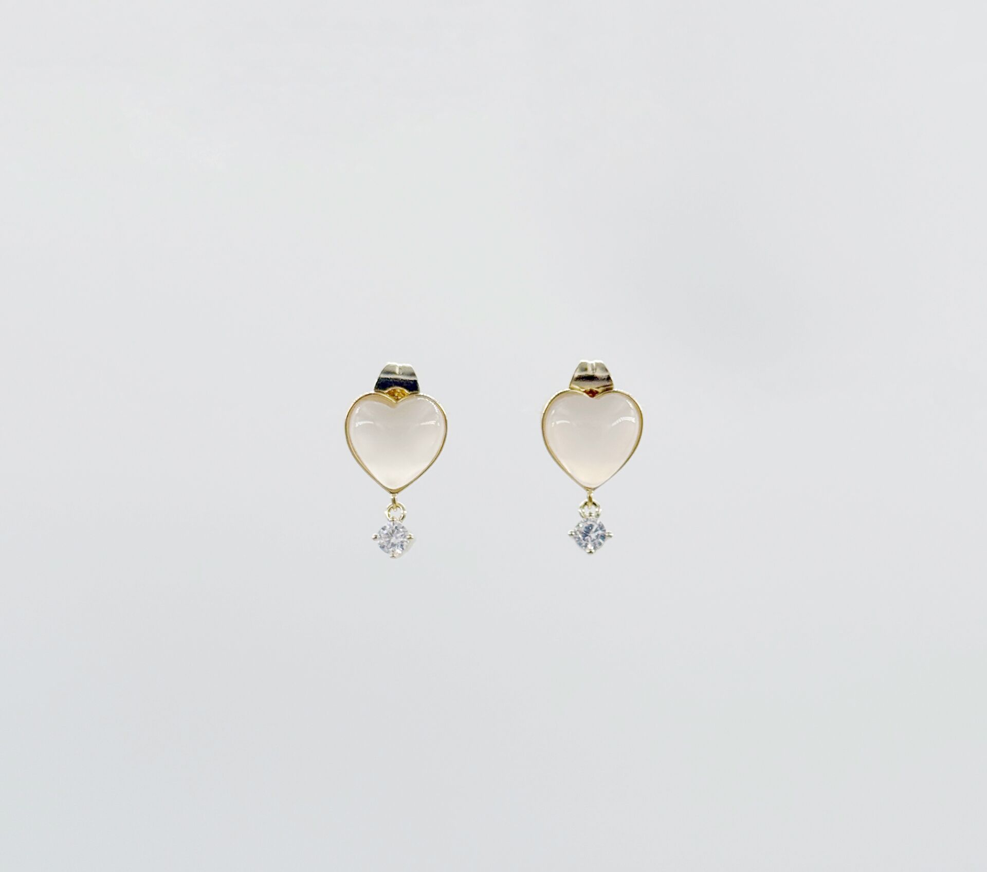 14K Gold Plated Magic Love Drop Küpe