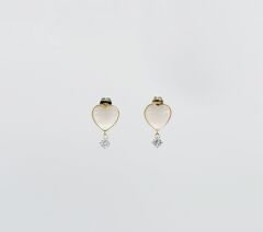 14K Gold Plated Magic Love Drop Küpe