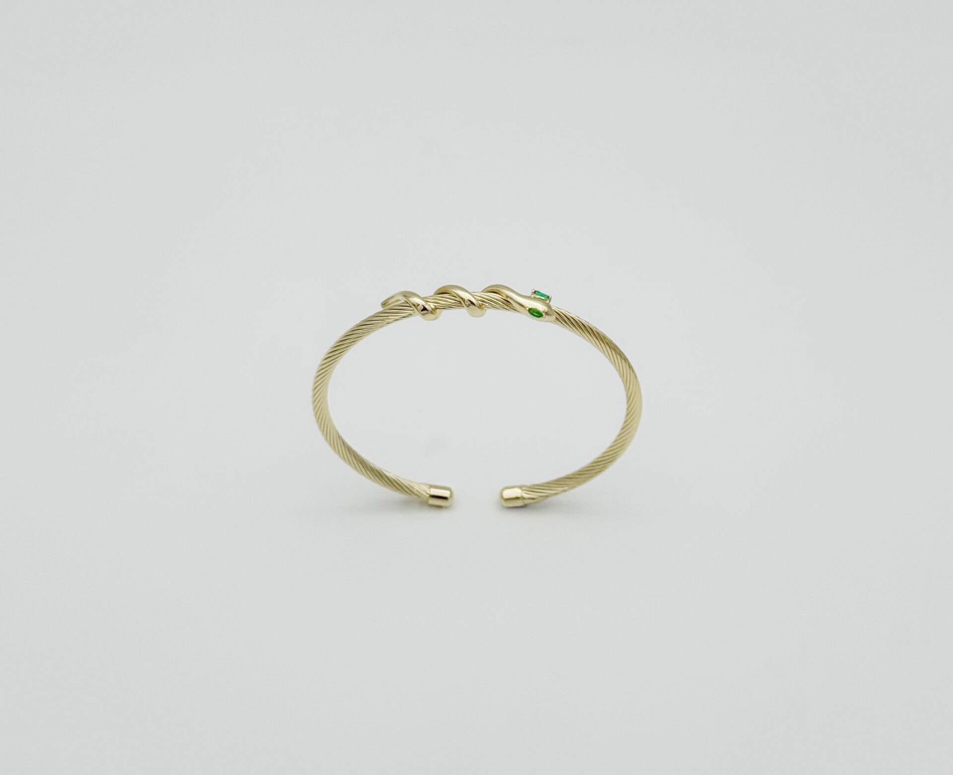 14K Gold Plated Blend Snake Kelepçe