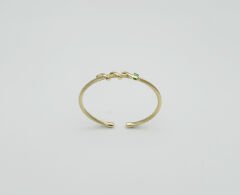 14K Gold Plated Blend Snake Kelepçe