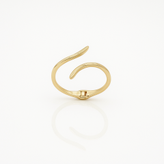 14K Gold Plated Athena Kelepçe