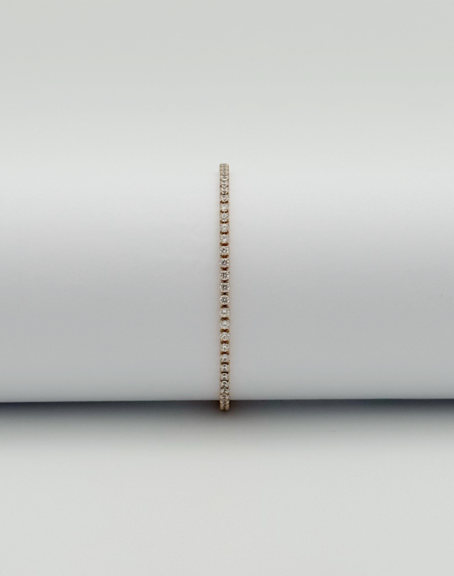 18K Rose Gold Plated Mini Su Yolu Bileklik