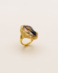 14K Gold Plated Ocean de Paris Yüzük