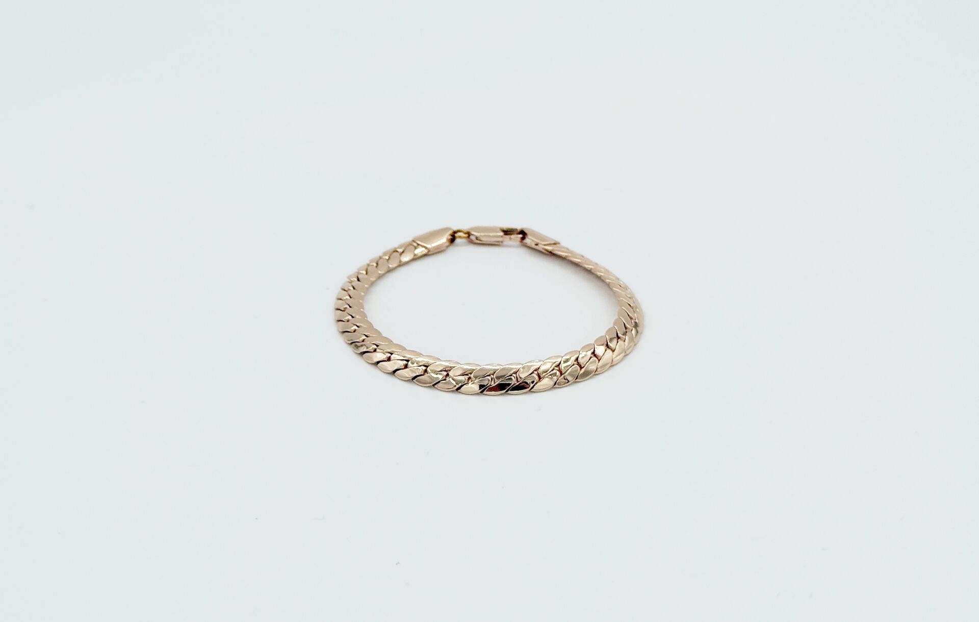 18K Rose Gold Plated Rosemare Gurmet Bileklik