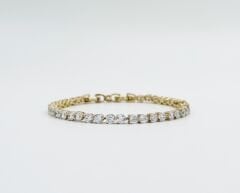 14K Gold Plated Su Yolu Bileklik