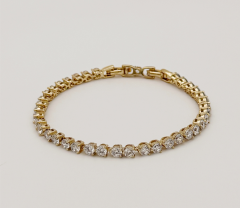 14K Gold Plated Su Yolu Bileklik