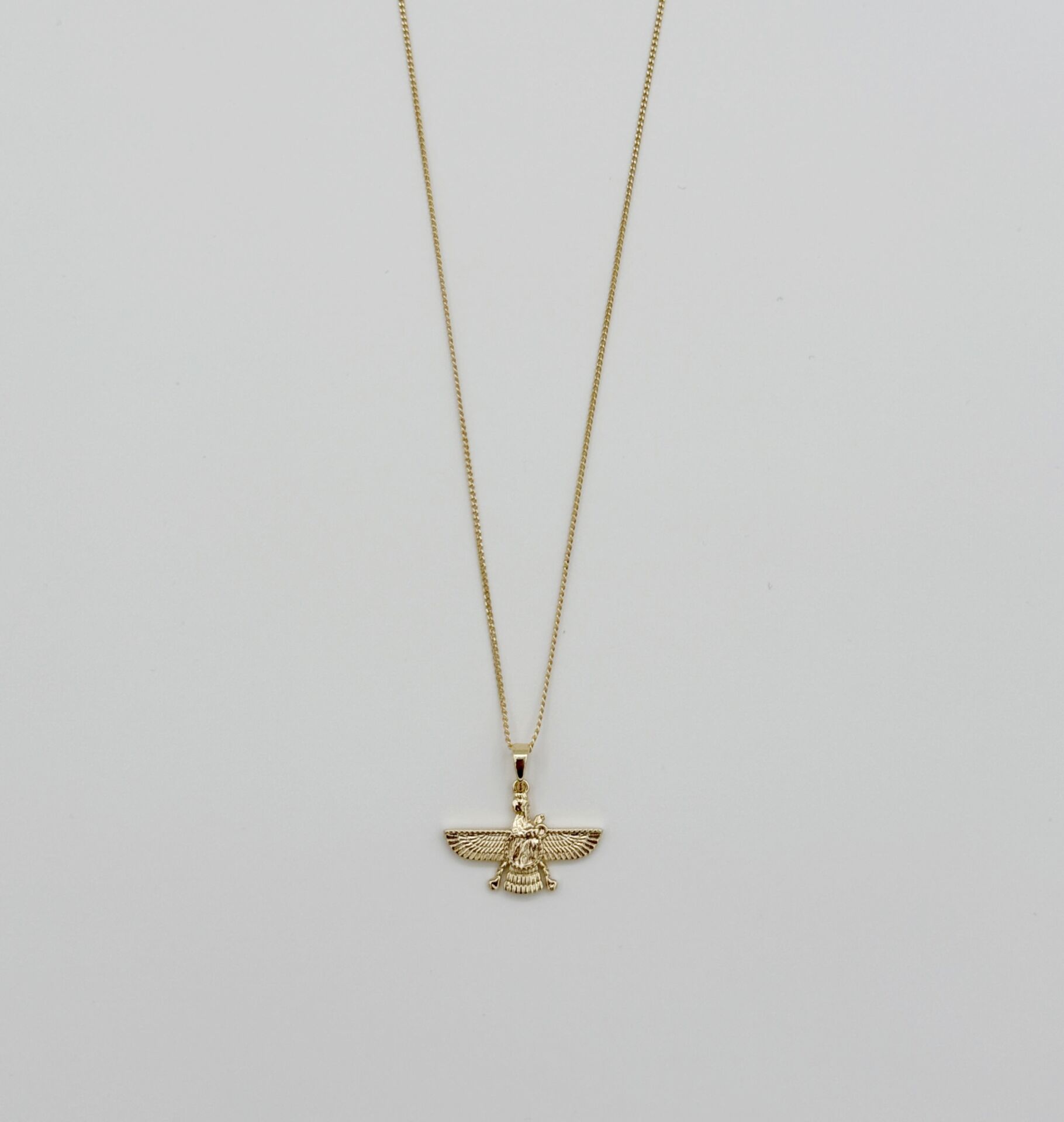 14K Gold Plated Wings Kolye