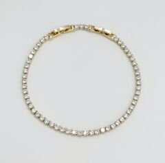 14K Gold Plated Su Yolu Bileklik