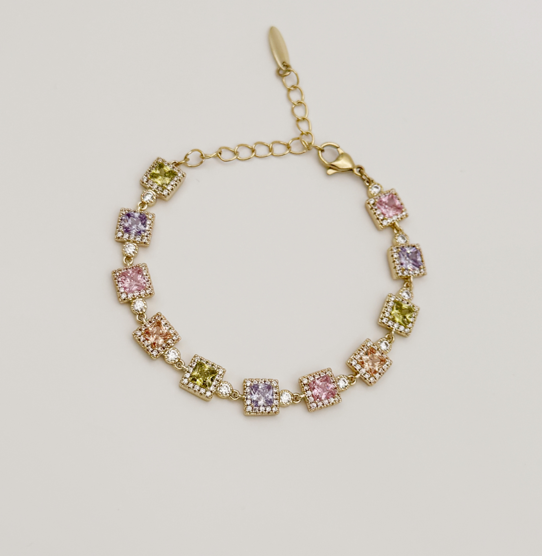 14K Gold Plated Sugar Time Bileklik