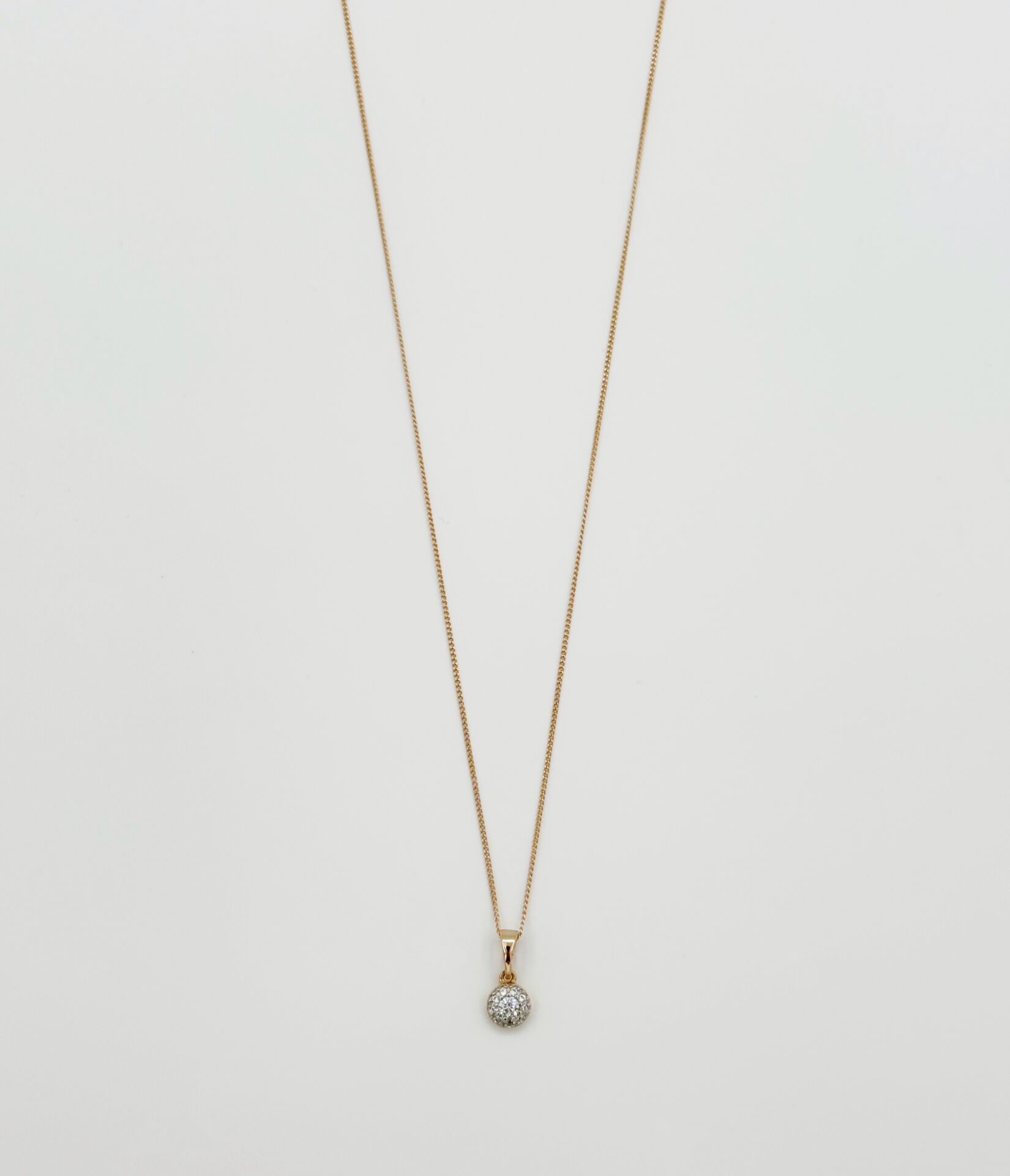 18K Rose Gold Plated Mini Buket Kolye