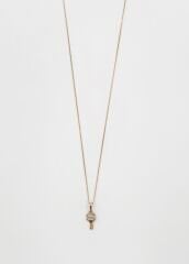 18K Rose Gold Plated Little Key Kolye