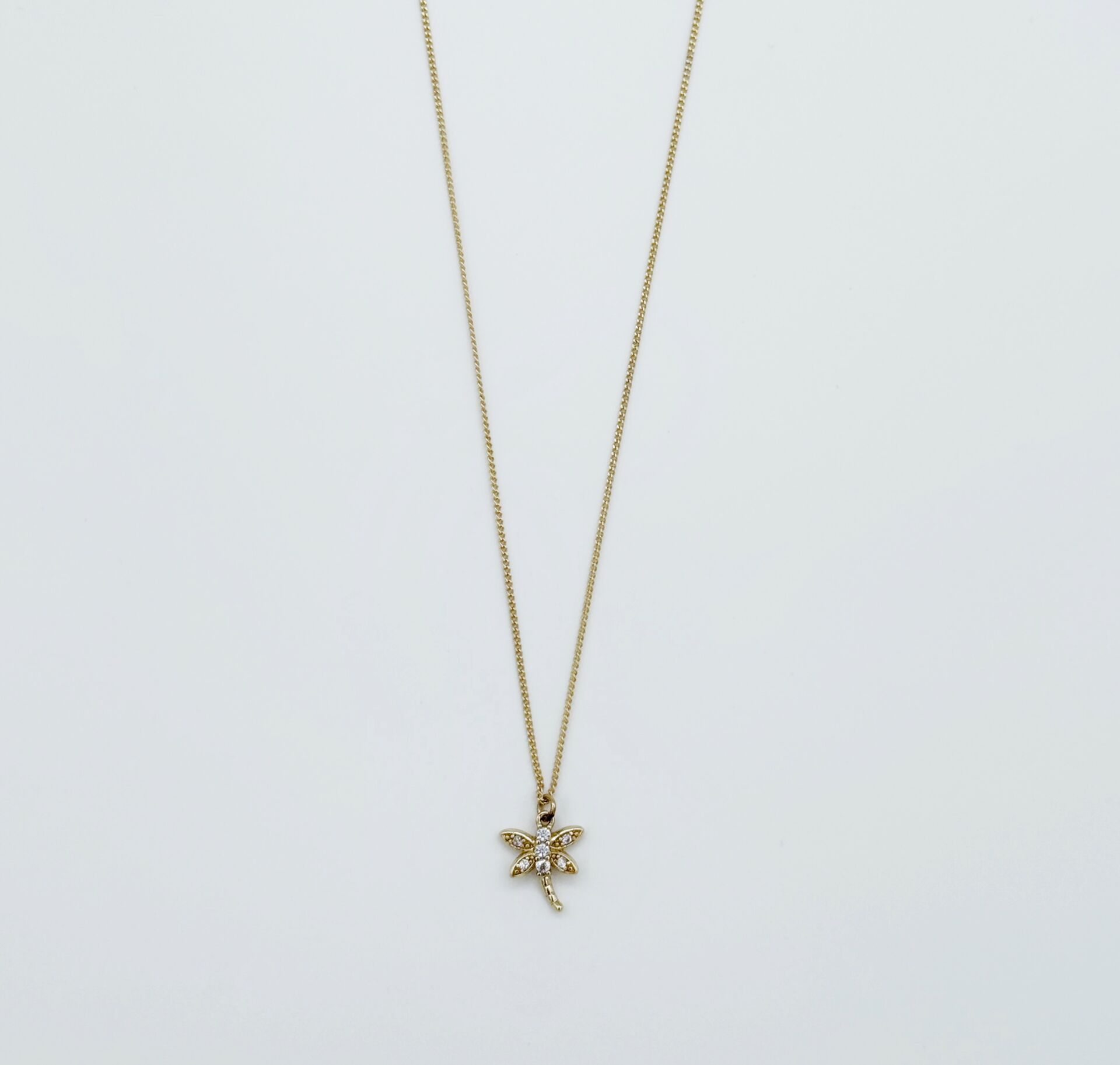 14K Gold Plated Mini Yusufçuk Kolye