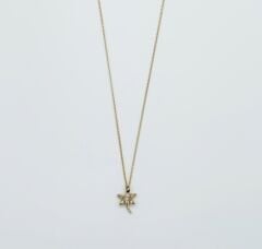 14K Gold Plated Mini Yusufçuk Kolye