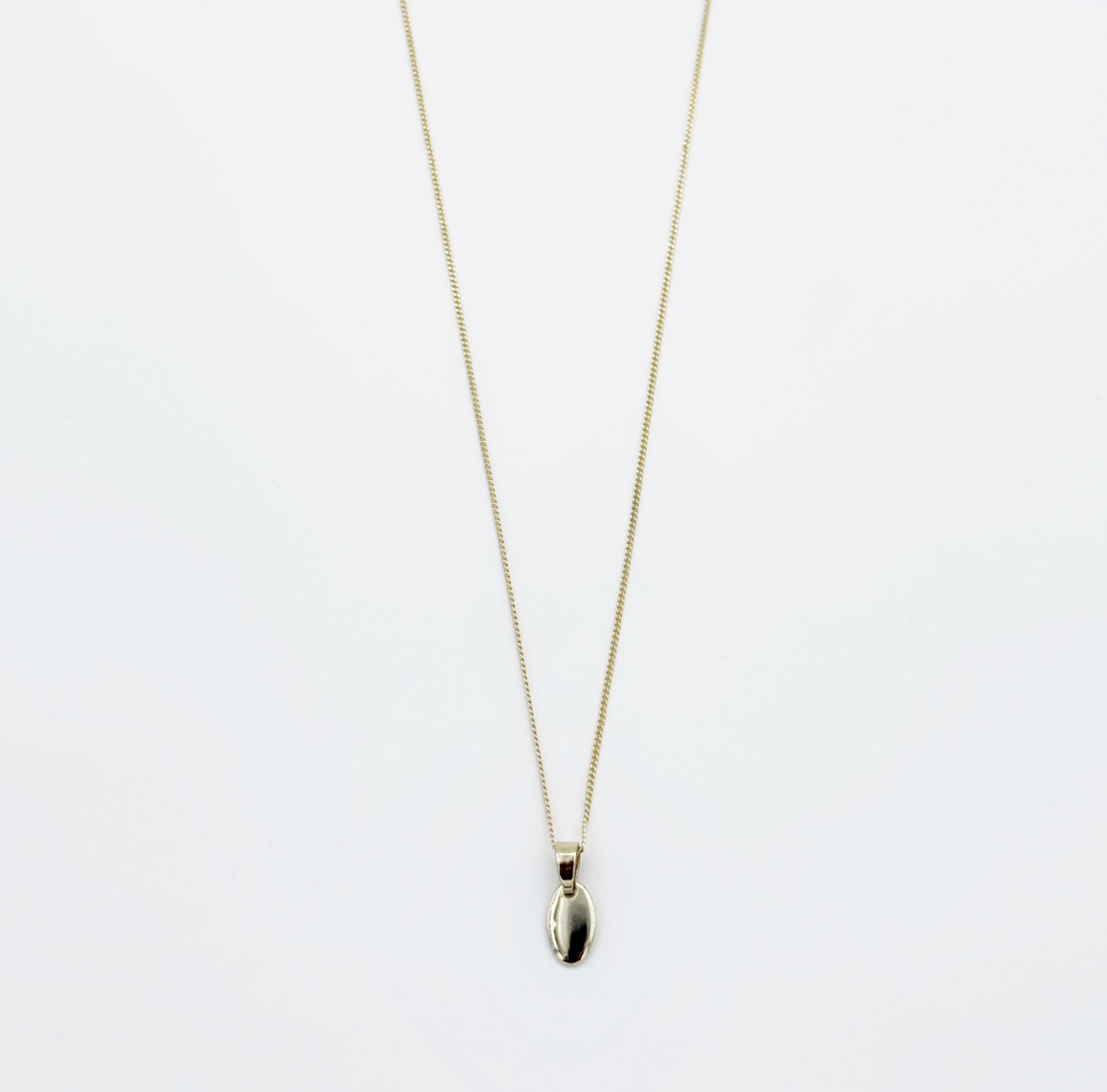 14K Gold Plated Mini Pıt Kolye