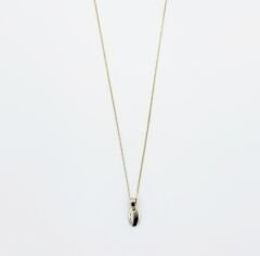 14K Gold Plated Mini Pıt Kolye