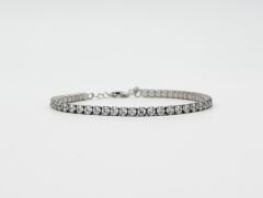 925 GÜMÜŞ SU YOLU BİLEKLİK