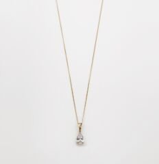 18K Rose Gold Plated Damla Kolye