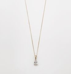 18K Rose Gold Plated Damla Kolye