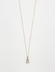 18K Rose Gold Plated Missus Kolye