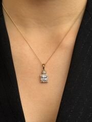18K Rose Gold Plated Missus Kolye