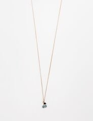 18K Rose Gold Plated Mini Cherry Kolye