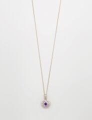 18K Rose Gold Plated Neon Kolye