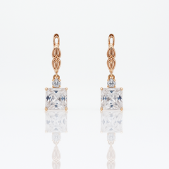 18K Rose Gold Plated Dissa Drop Küpe