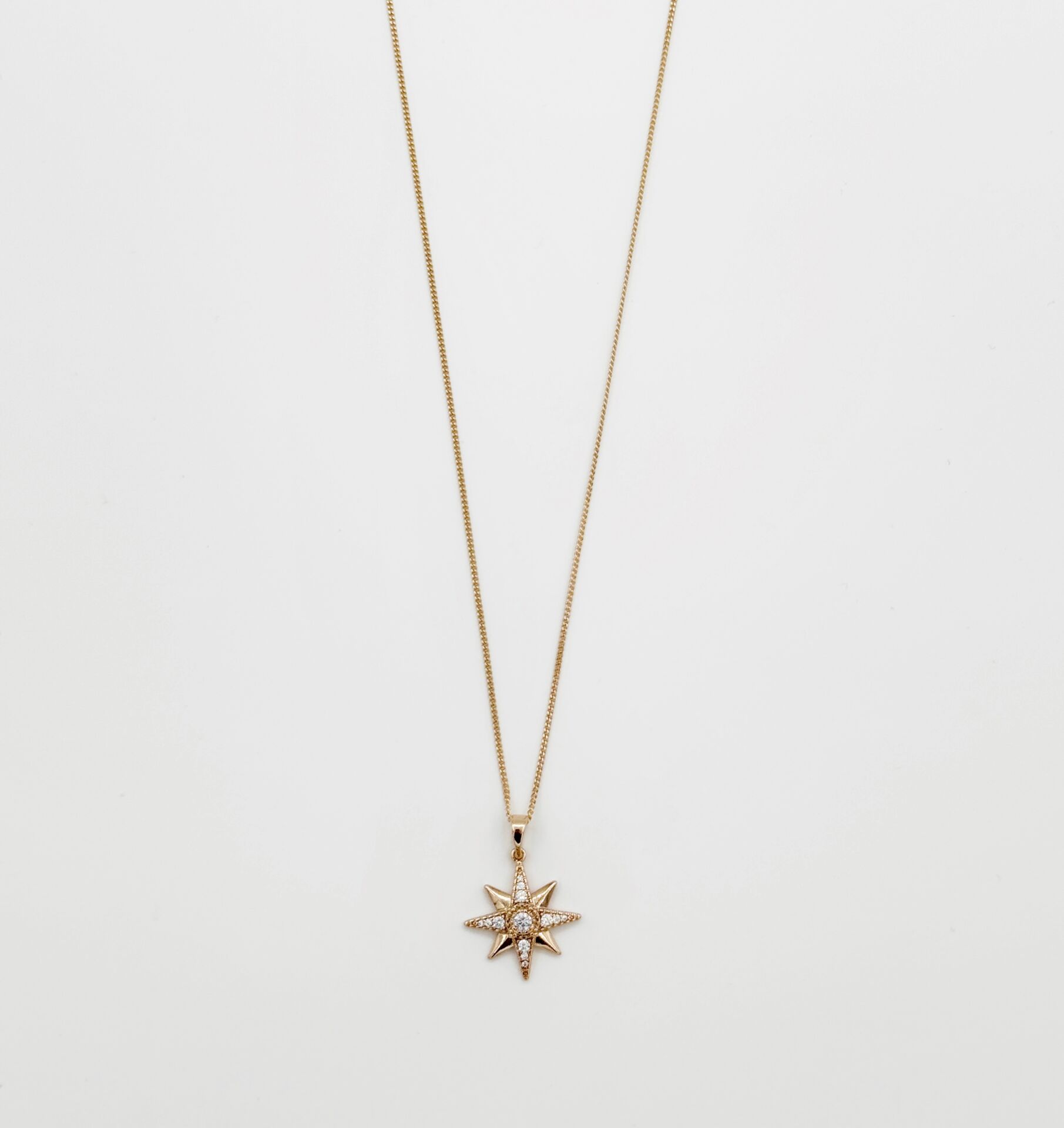 18K Rose Gold Plated Sirius Kolye