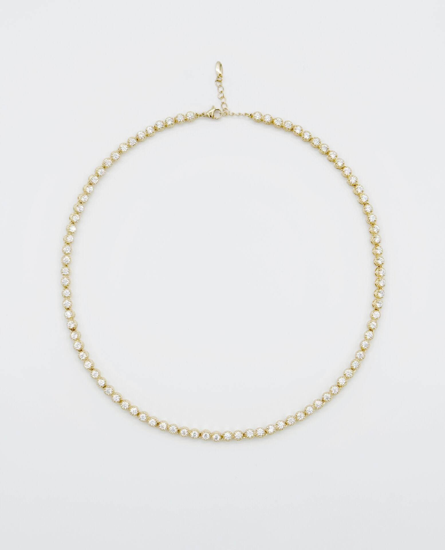 14K Gold Plated Su Yolu Kolye