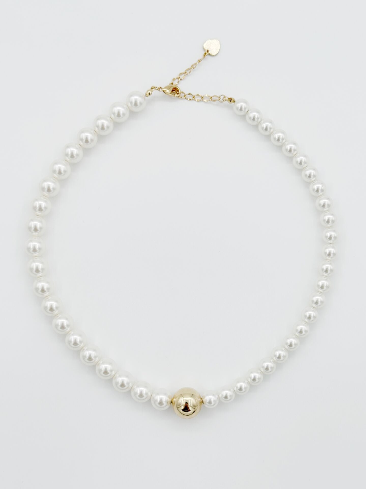 18K Rose Gold Plated Rosaly Pearl Kolye