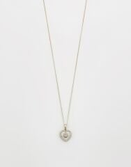 14K Gold Plated Simple Lover Kolye