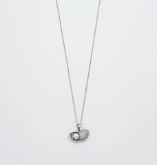 White Gold Plated Pearl Dream Kolye