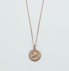 18K Rose Gold Plated Elizabeth Kolye