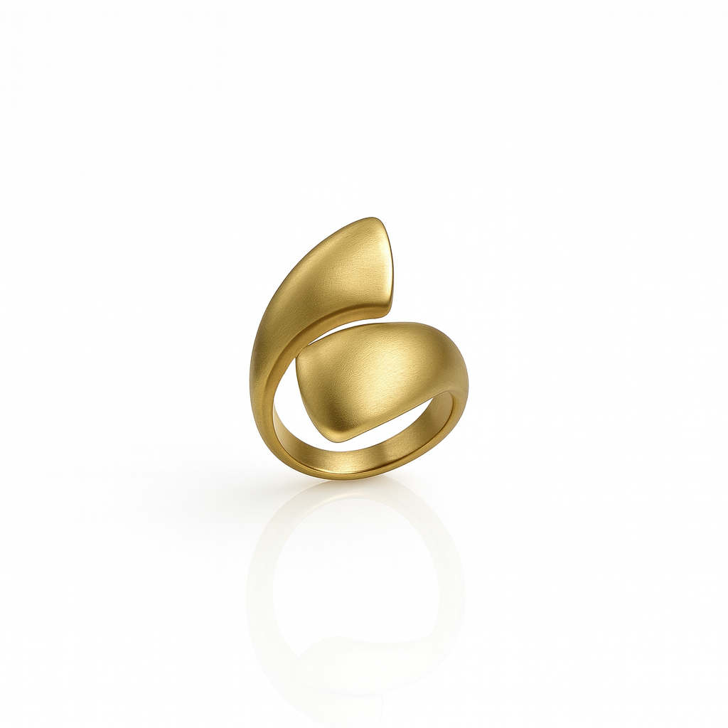 14K Gold Plated Essenza Yüzük